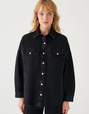 Mavi Tamara Gold Icon Gri Denim Gömlek. 3 Mavi Tamara Gold Icon Gri Denim Gömlek. 3