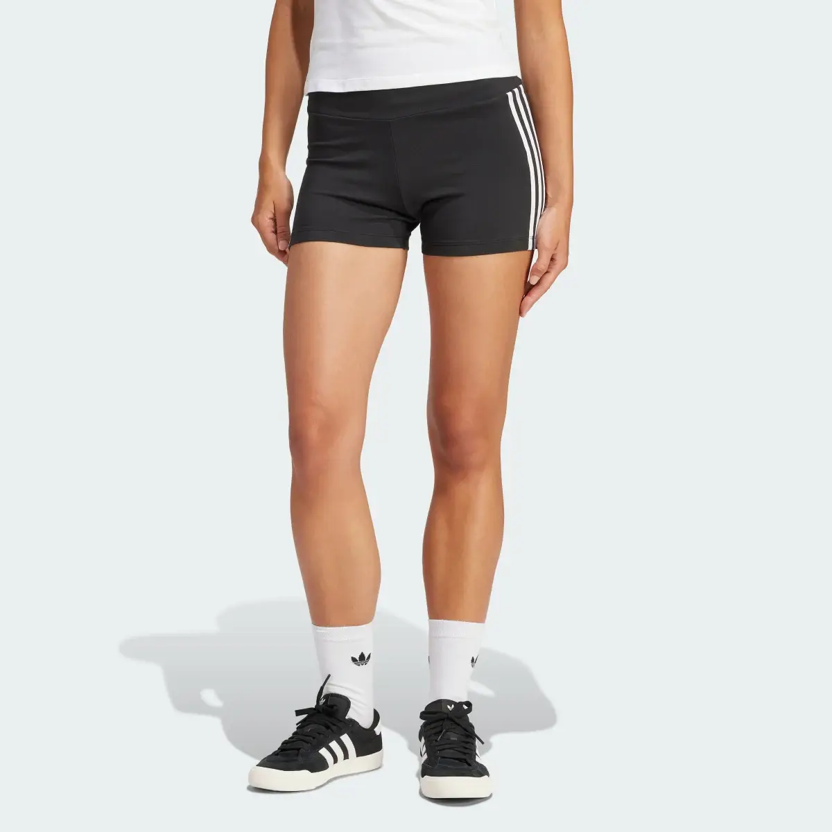 Adidas Leggings 1/4 3-Stripes Cotton. 1