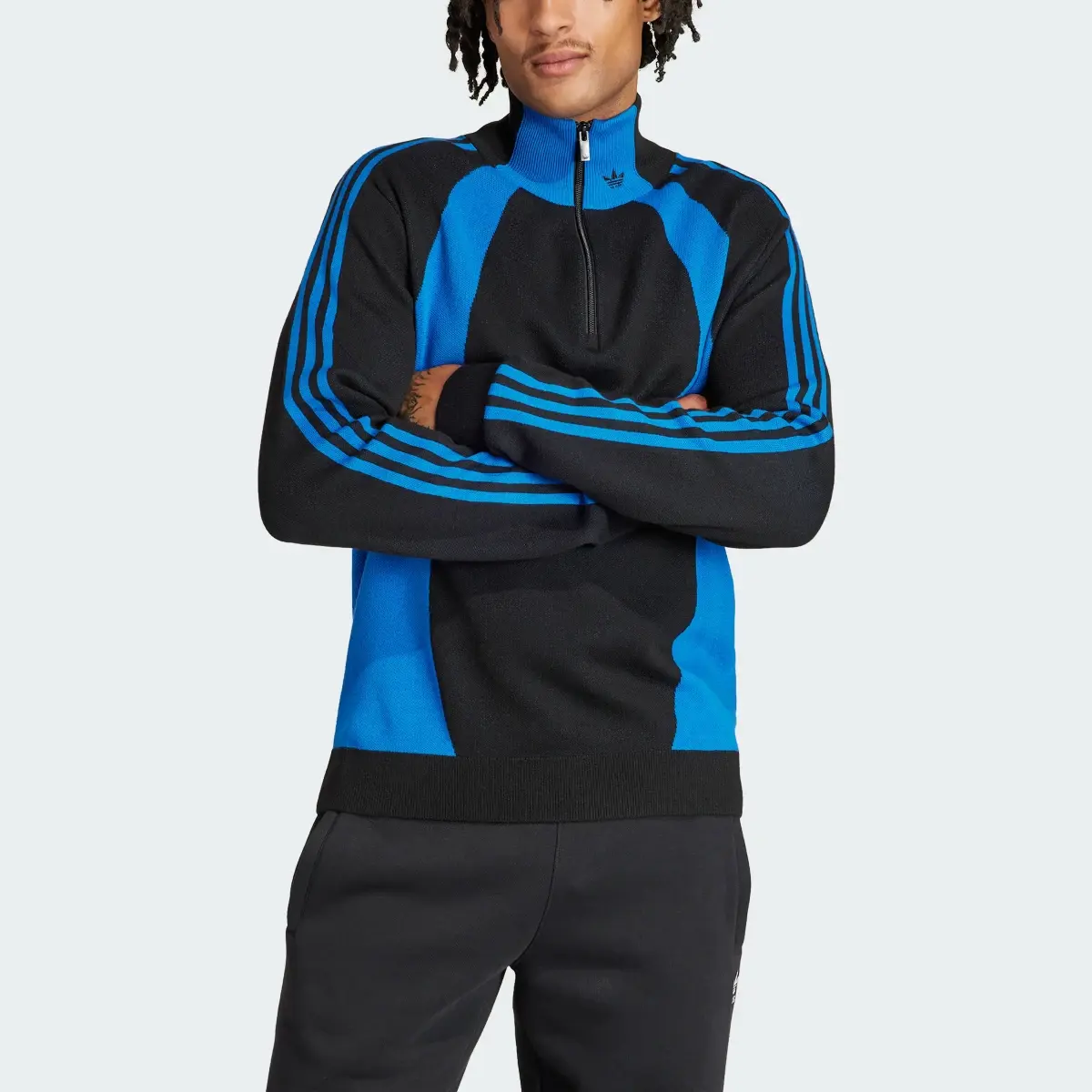 Adidas Sudadera Quarter-Zip. 1