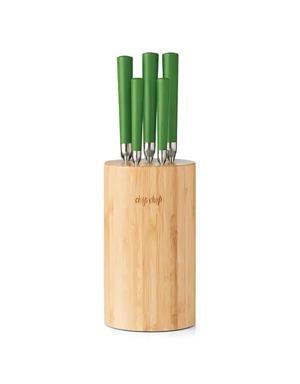 Knock On Wood 5-piece Cutlery Block Set