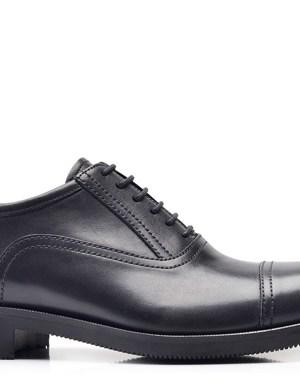Siyah Günlük Bağcıklı Erkek Ayakkabı -10458-