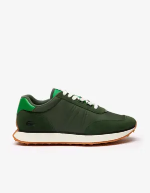 Men's L-Spin Leather and Textile Sneakers
