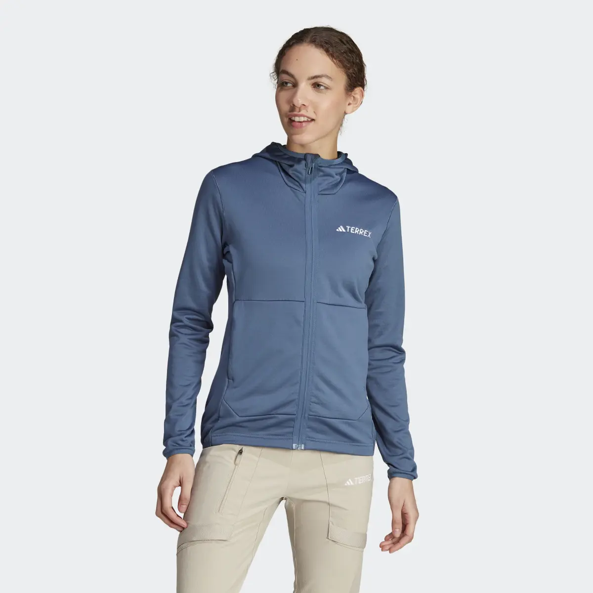 Adidas Bluza TERREX XPERIOR LIGHT FLEECE HOODED. 2