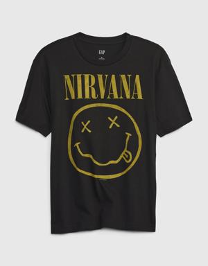 Nirvana Graphic T-Shirt black