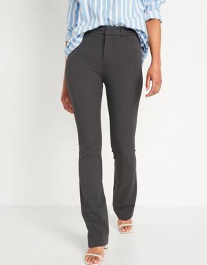 Old Navy High-Waisted Pixie Flare Pants gray