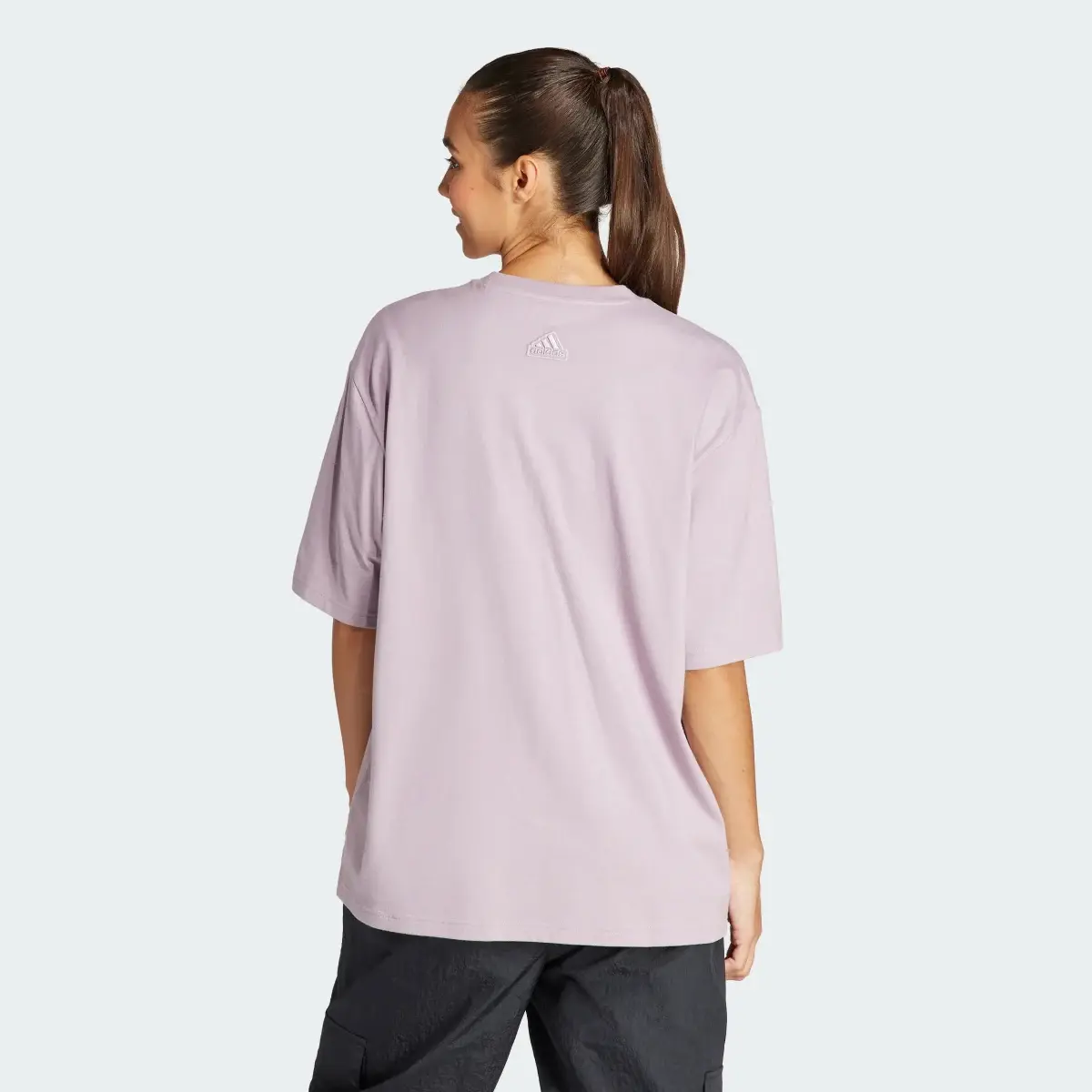 Adidas Lounge Oversized Tee. 3