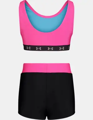 Toddler Girls' UA Swim Shorts Set