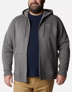 Men’s Logo Full Zip Fleece Hoodie - Extended Size