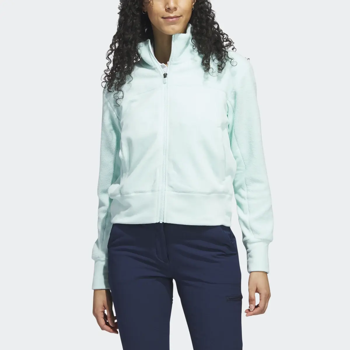 Adidas Full-Zip Fleece Jacket. 1