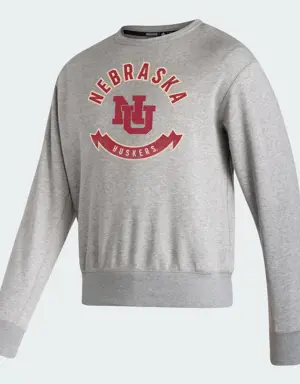 Adidas Nebraska Long Sleeve Sweatshirt