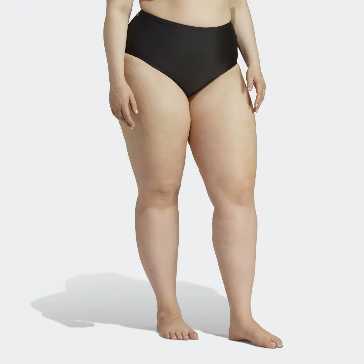 Adidas High-Waist Bikini Bottoms (Plus Size). 3