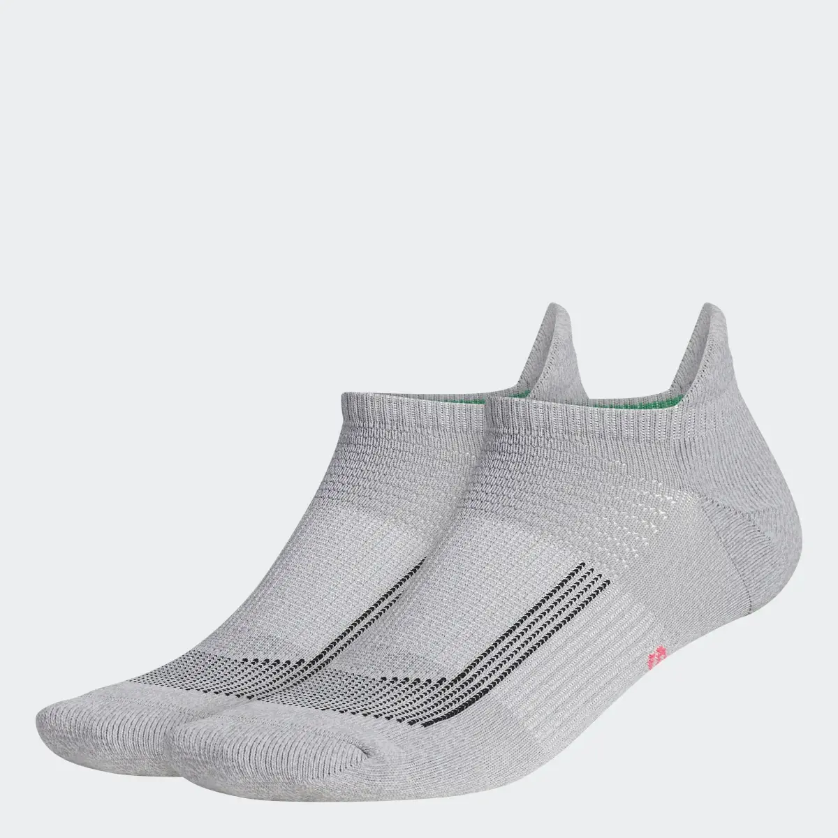 Adidas Running Superlite Tabbed No-Show Socks 2 Pairs. 1