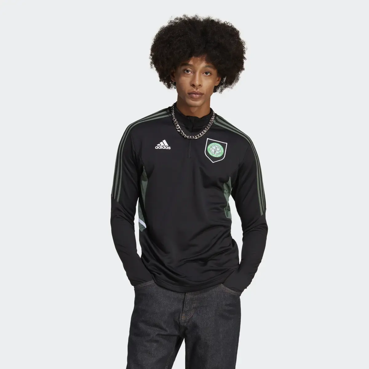 Adidas Celtic FC Condivo 22 Training Top. 2