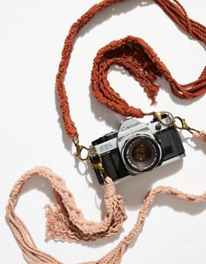 Macrame Camera Strap