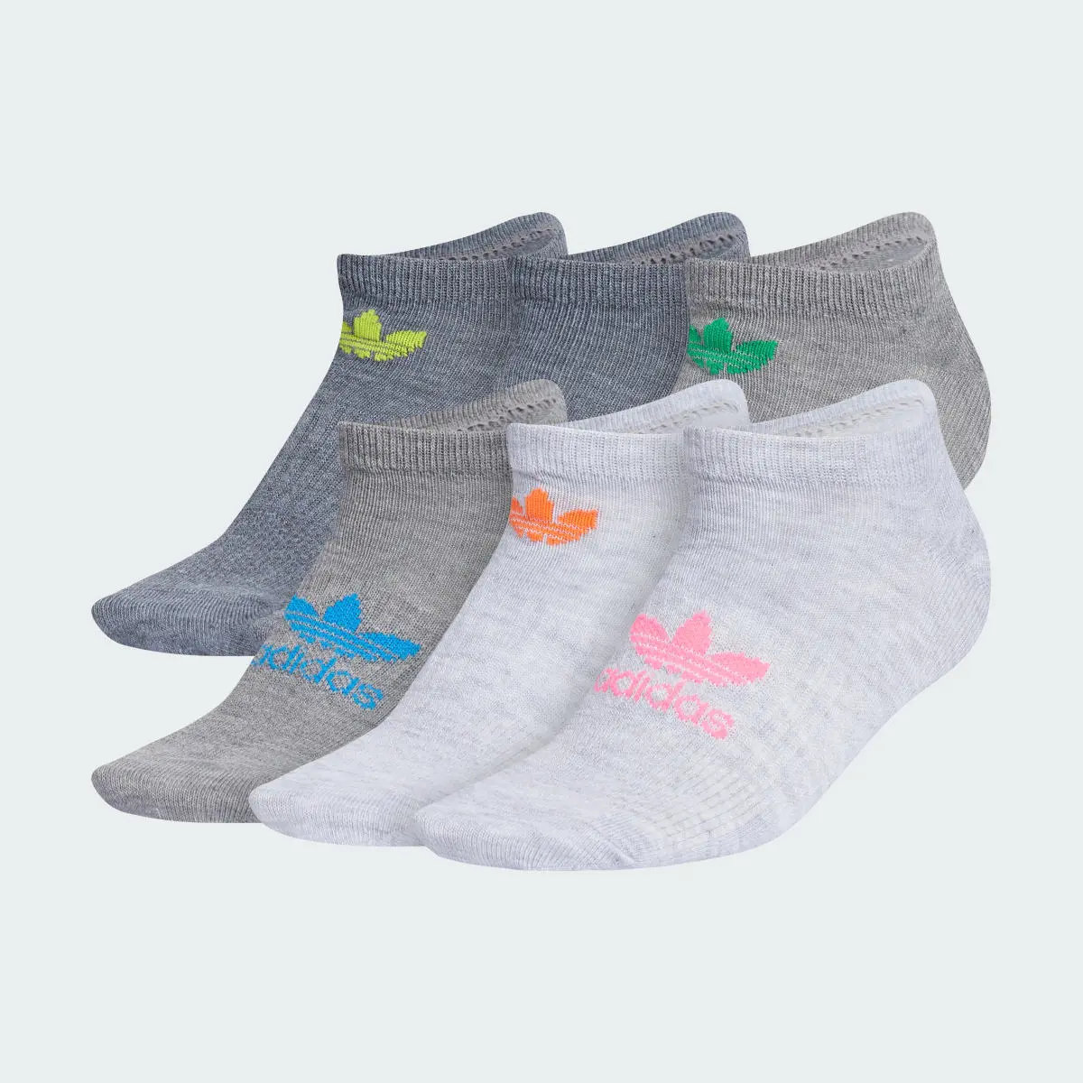 Adidas Classic Superlite No-Show Socks 6 Pairs. 2