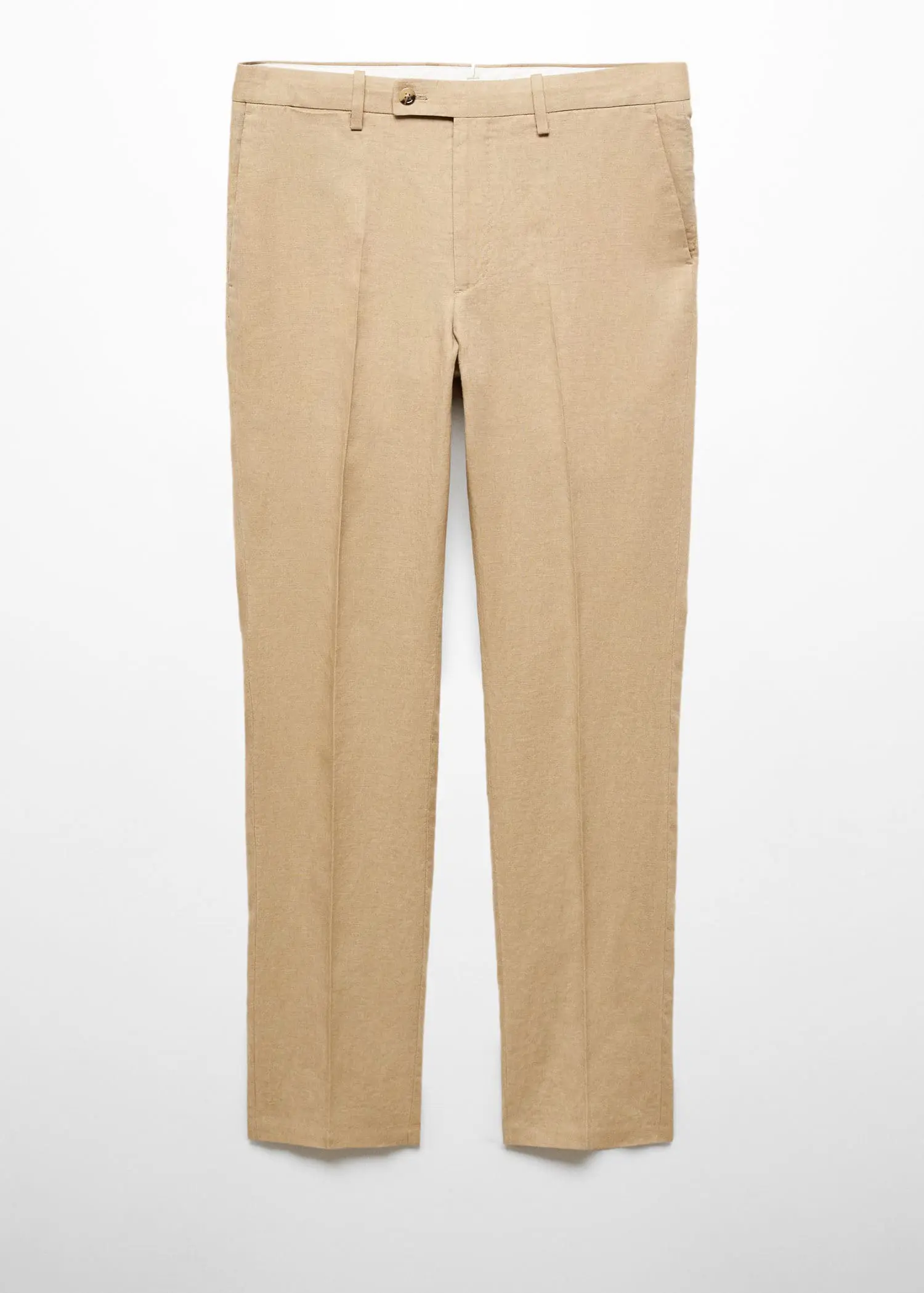 Mango Slim fit suit pants 100% linen. 1