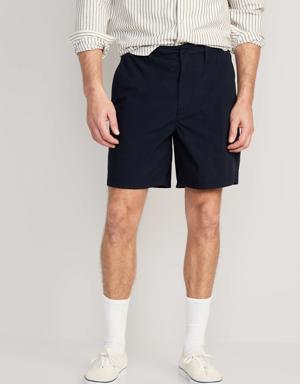 Hybrid Tech Chino Shorts for Men -- 7-inch inseam blue