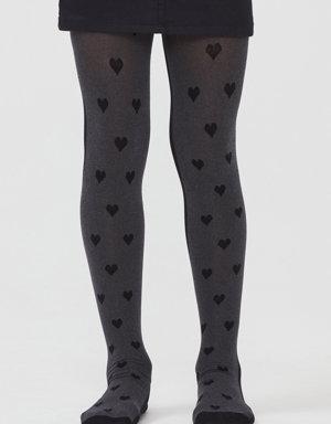Külmelanj Pretty Mini Heart Dot Külotlu Çorap