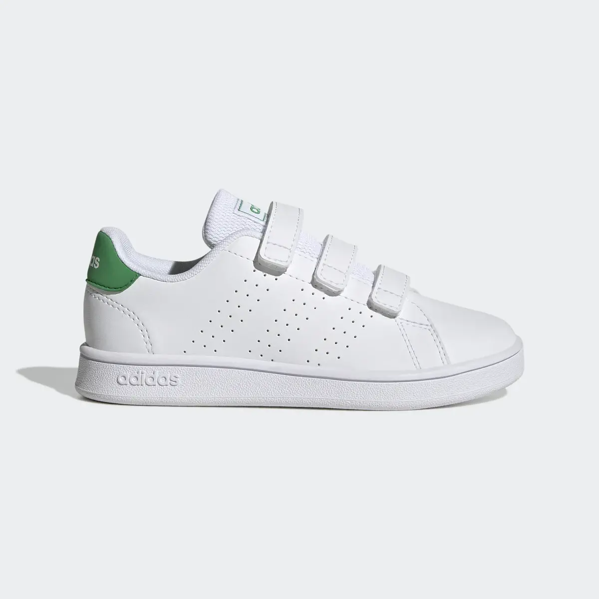 Adidas Advantage Court Lifestyle Hook-and-Loop Schuh. 2