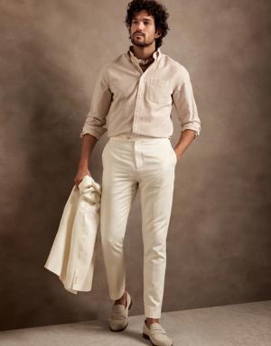 Roma Suit Pant white