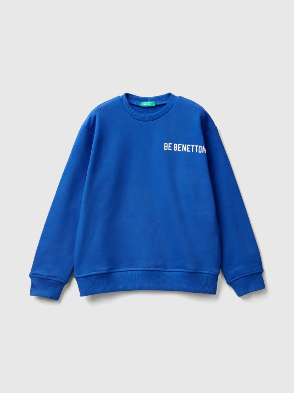 Benetton sweatshirt with logo print. 1