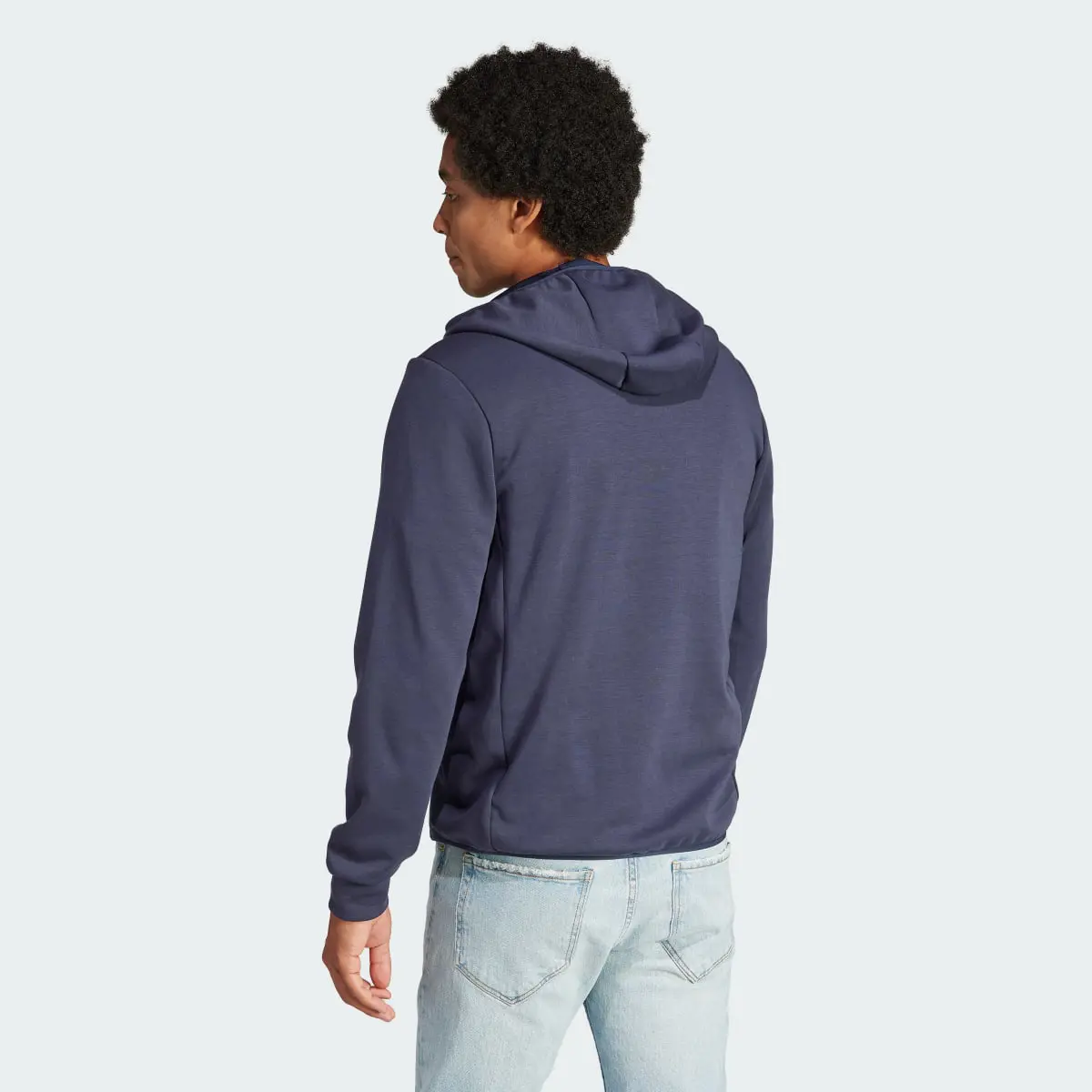 Adidas Essentials Hybrid Down Hooded Jacket. 3