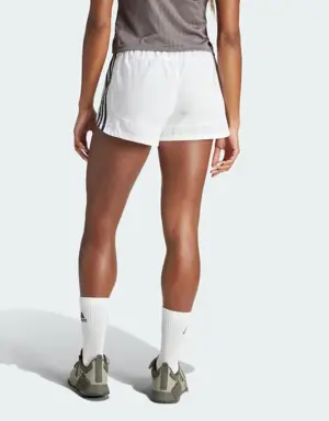 Pacer Training 3-Stripes Woven High-Rise Shorts