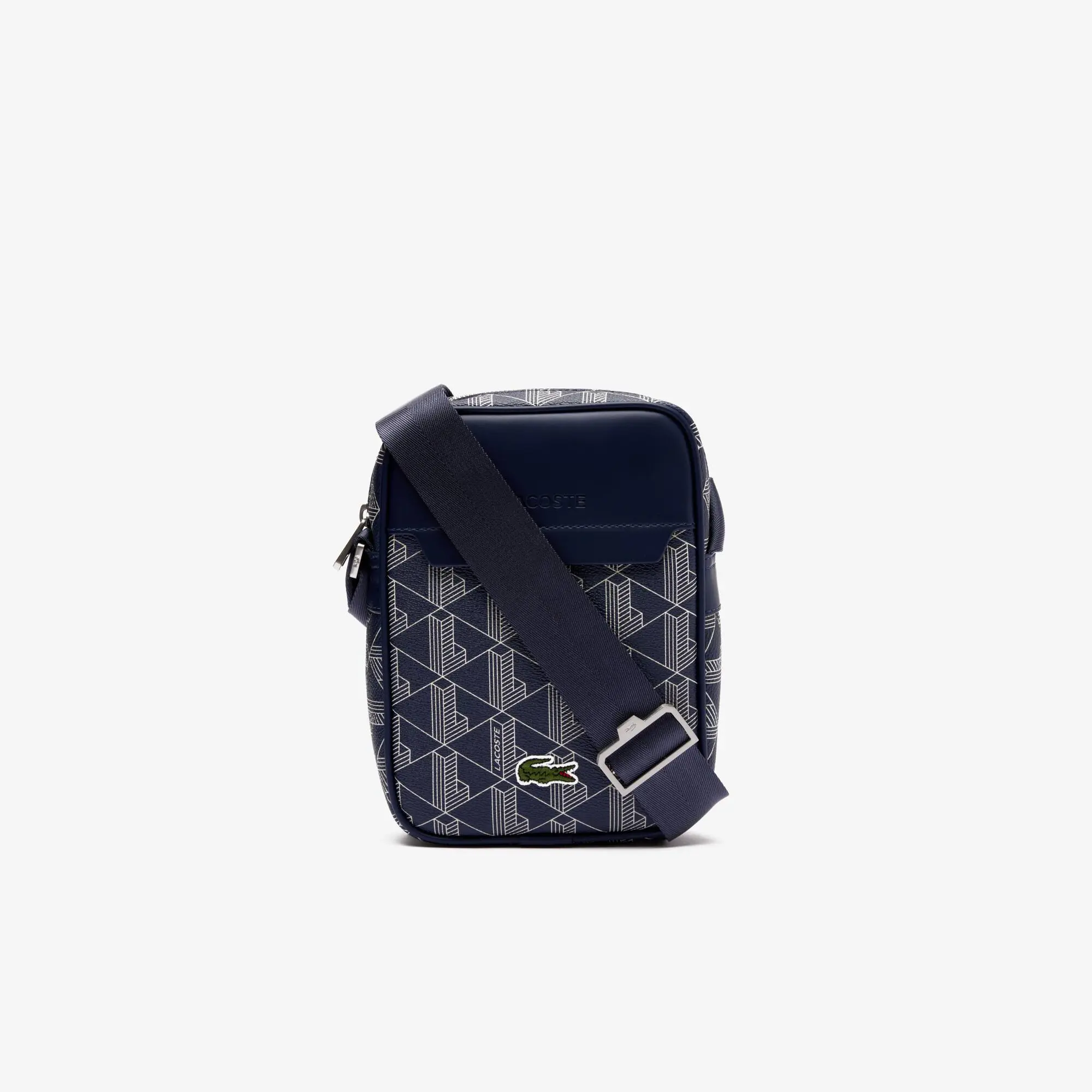 Lacoste Men's The Blend Keychain Feature Shoulder Bag. 1