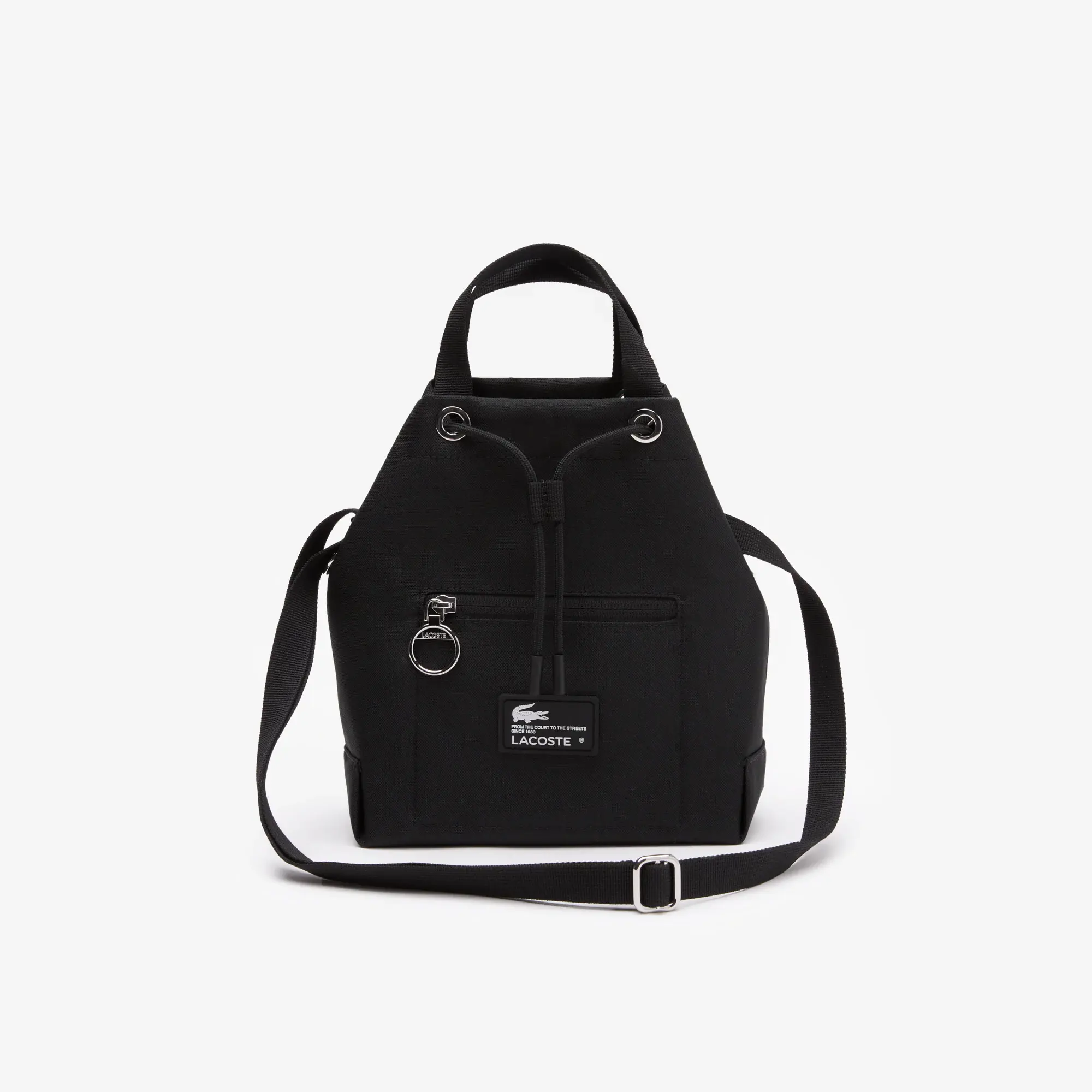 Lacoste Sac seau femme Lacoste en fibres recyclées. 2