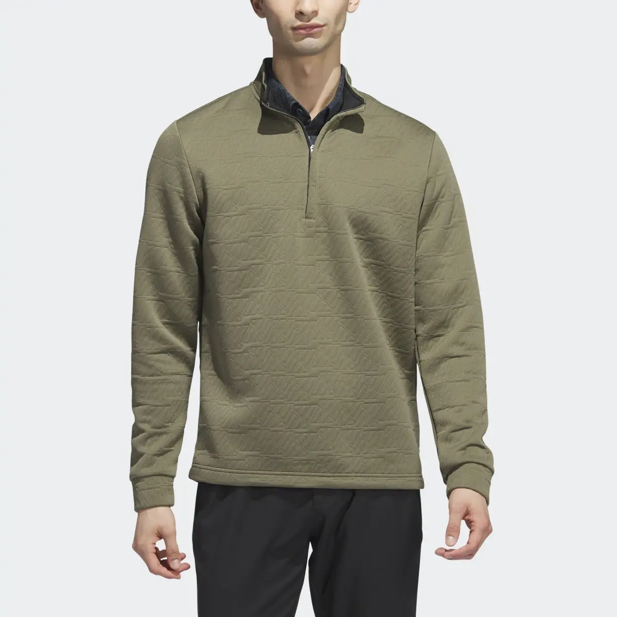 Adidas DWR Quarter-Zip Pullover. 1