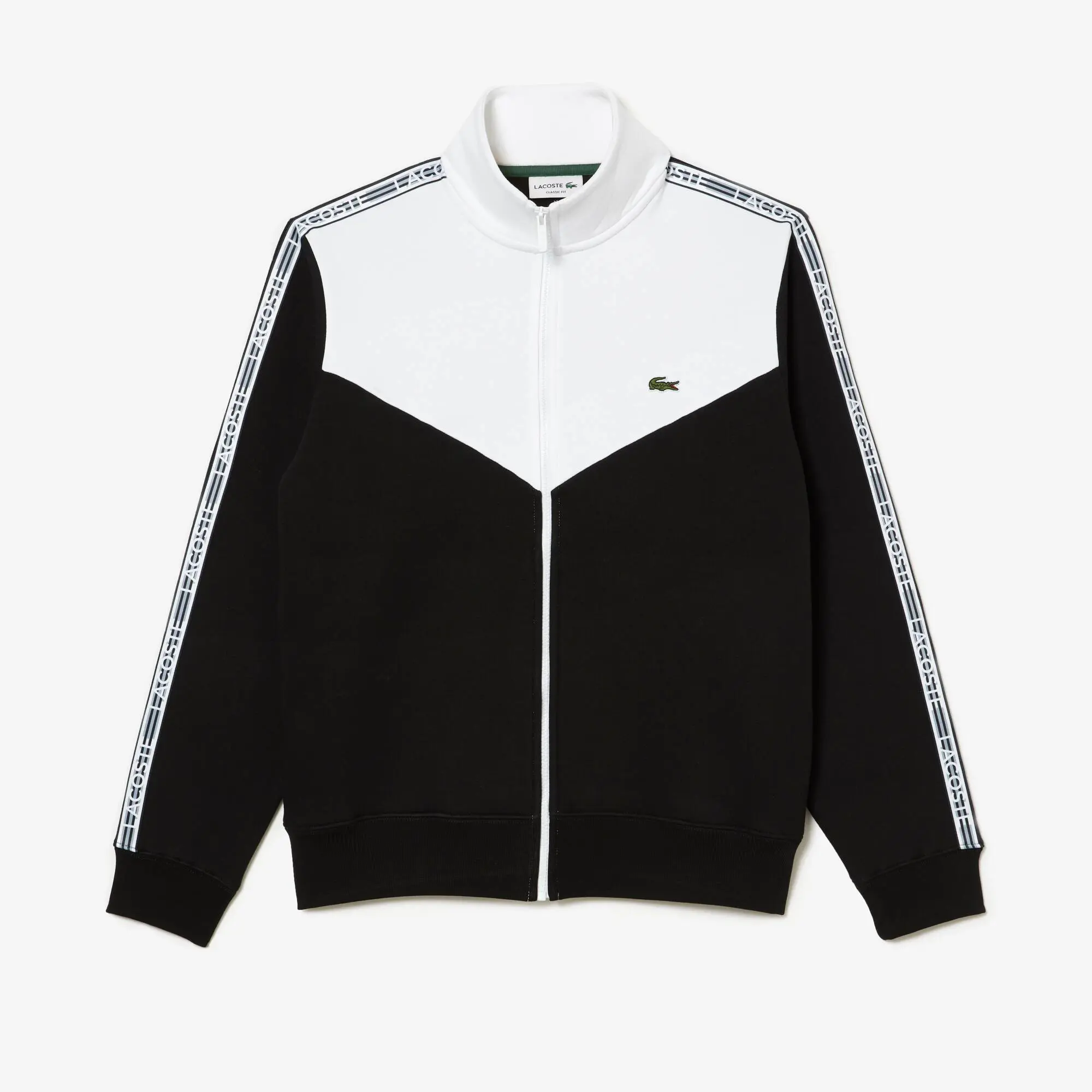 Lacoste Sweatshirt Jogger com zip classic fit Lacoste Colorblock para homem. 2 Lacoste Sweatshirt Jogger com zip classic fit Lacoste Colorblock para homem. 2