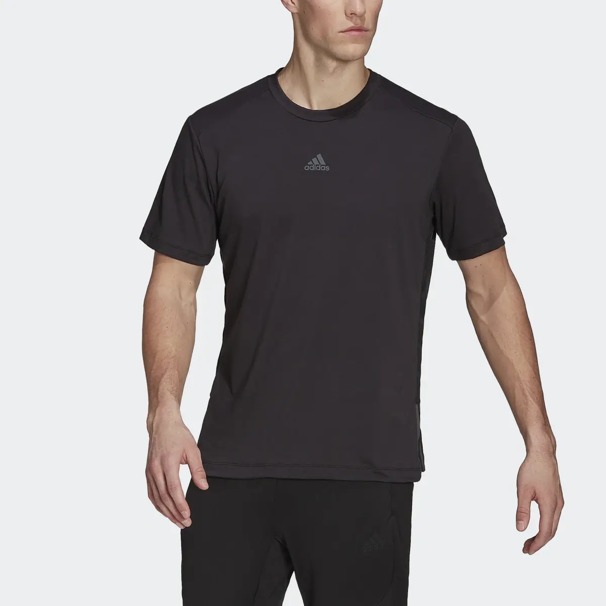 Adidas AEROREADY Yoga Tee. 1