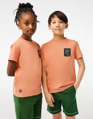 Kids’ Lacoste Sport Roland Garros Edition Badge T-shirt