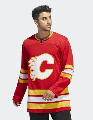 Flames Home Authentic Jersey