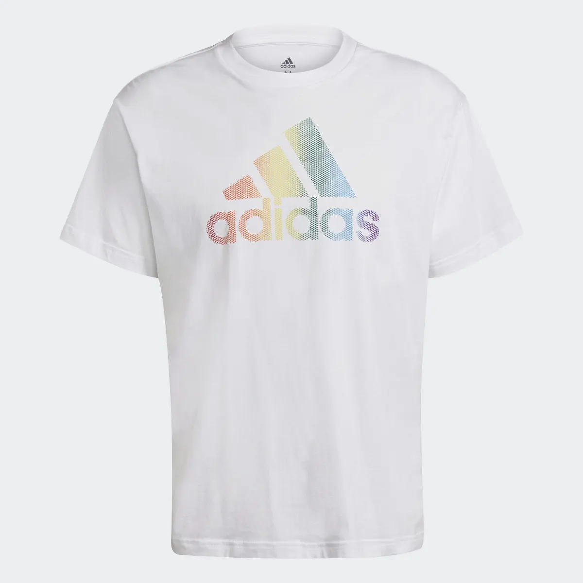 Adidas Playera Estampada adidas Pride Logo (Género Neutro). 1