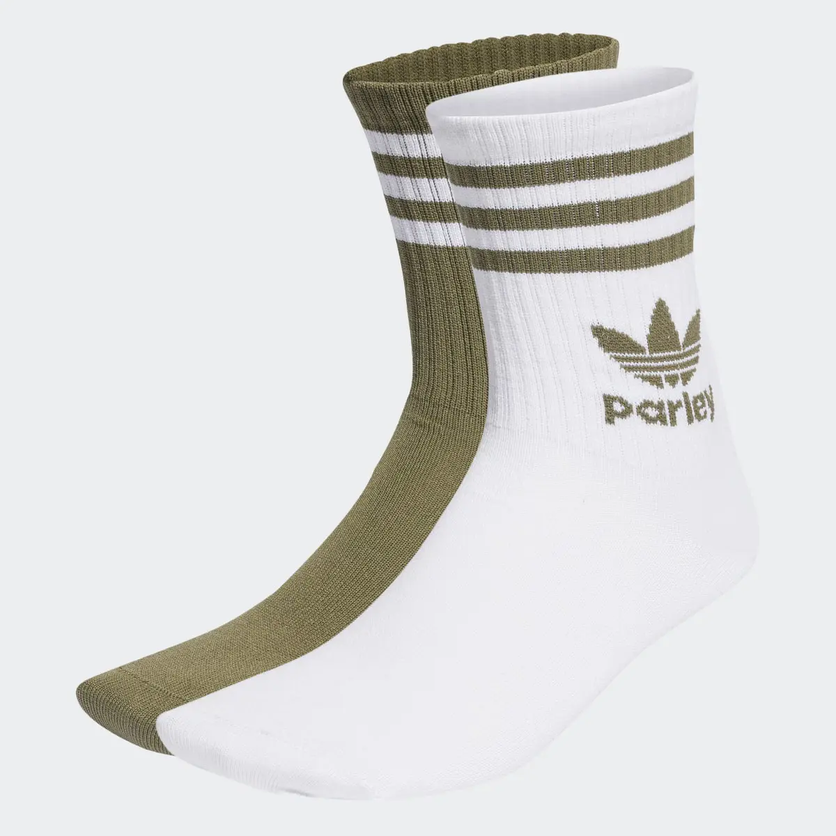 Adidas Parley Mid Crew Sock 2 Pairs. 1