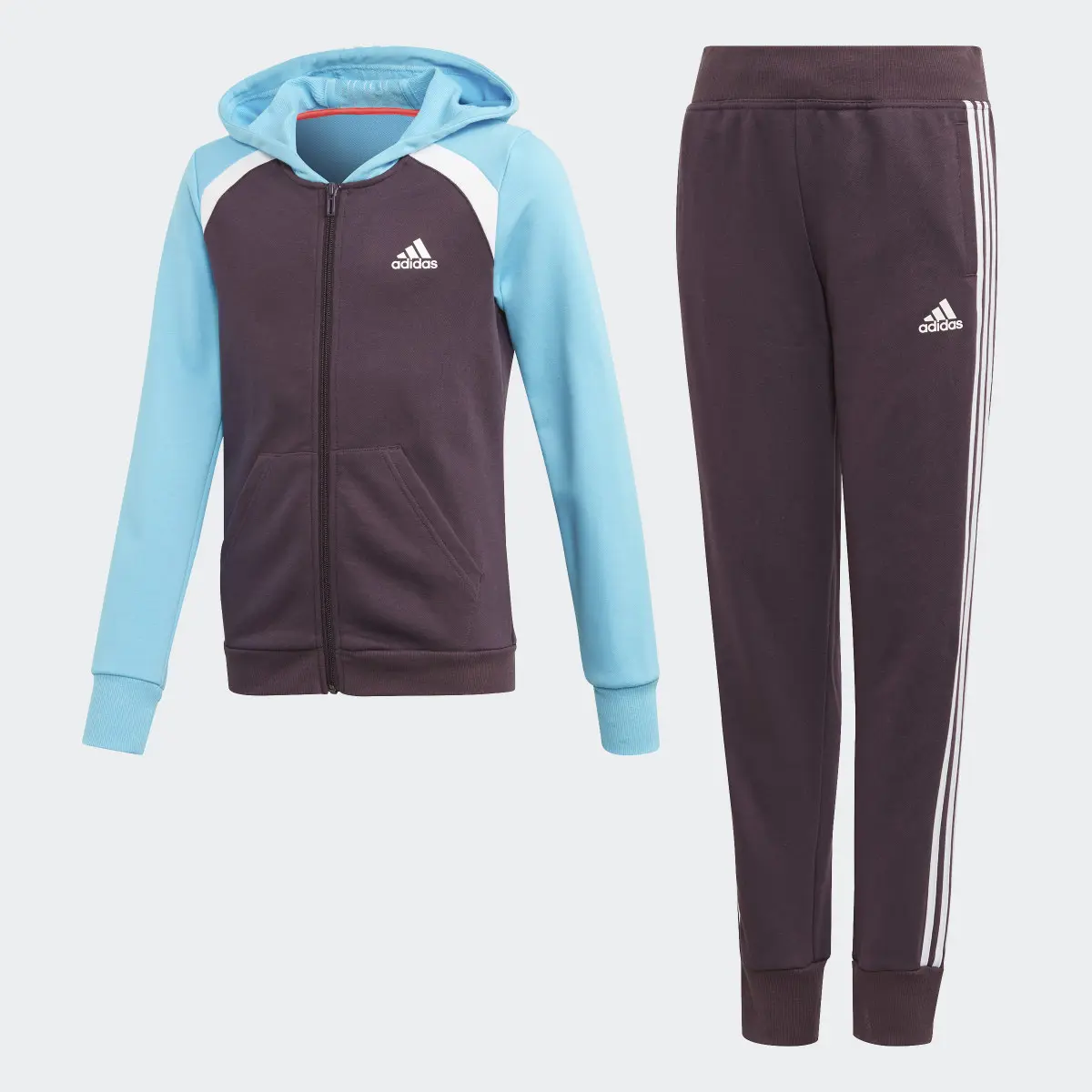 Adidas Hooded Cotton Track Suit. 1