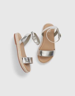 Toddler Strappy Sandals gray