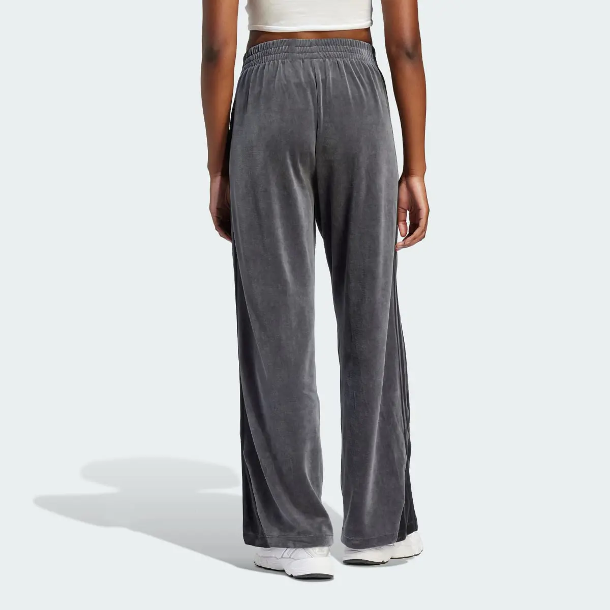 Adidas Pantalón High Waist Velour. 2