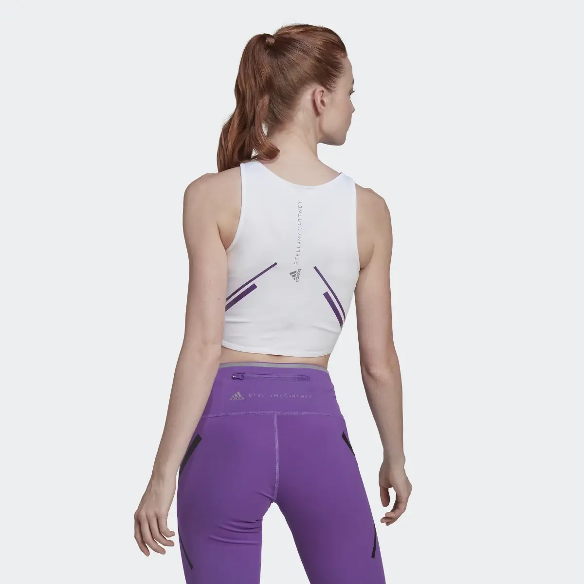 Adidas by Stella McCartney TruePace Running Crop Top. 3