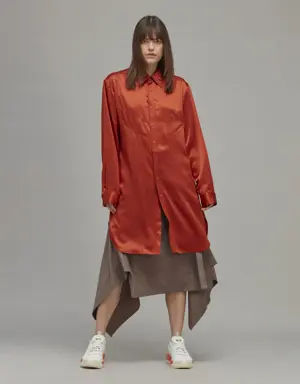 Y-3 Classic Tech Silk Shirt Dress