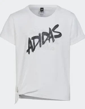 Adidas T-shirt noué Danse