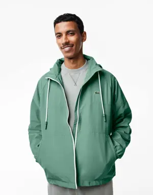 Men's Detachable Hood Water-Repellent Jacket