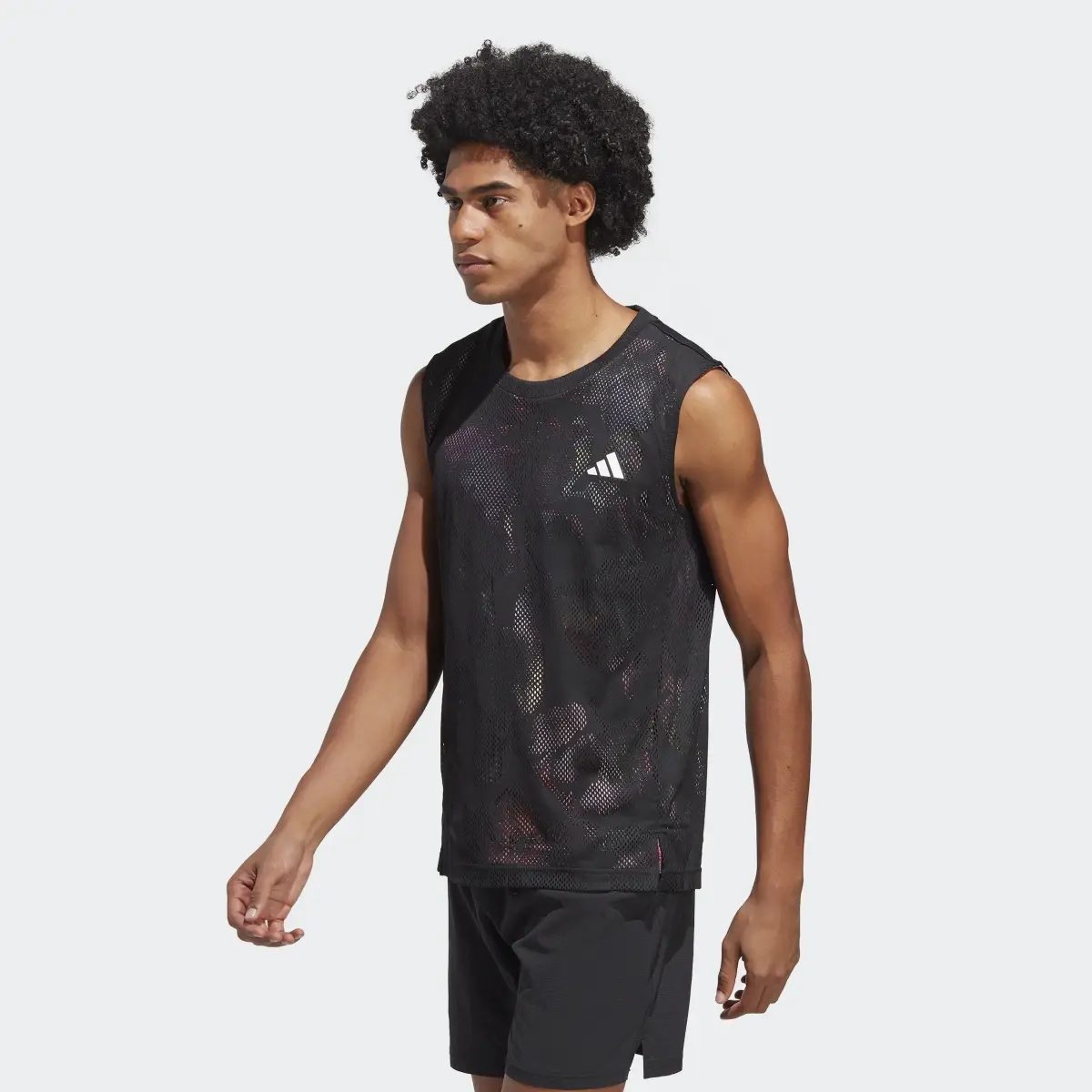 Adidas Melbourne Tennis Sleeveless Tee. 2