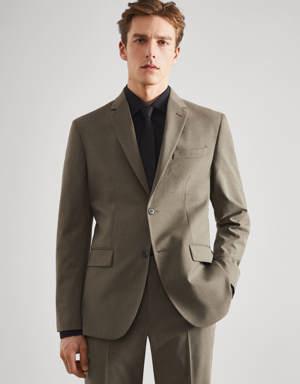 Slim fit suit jacket 