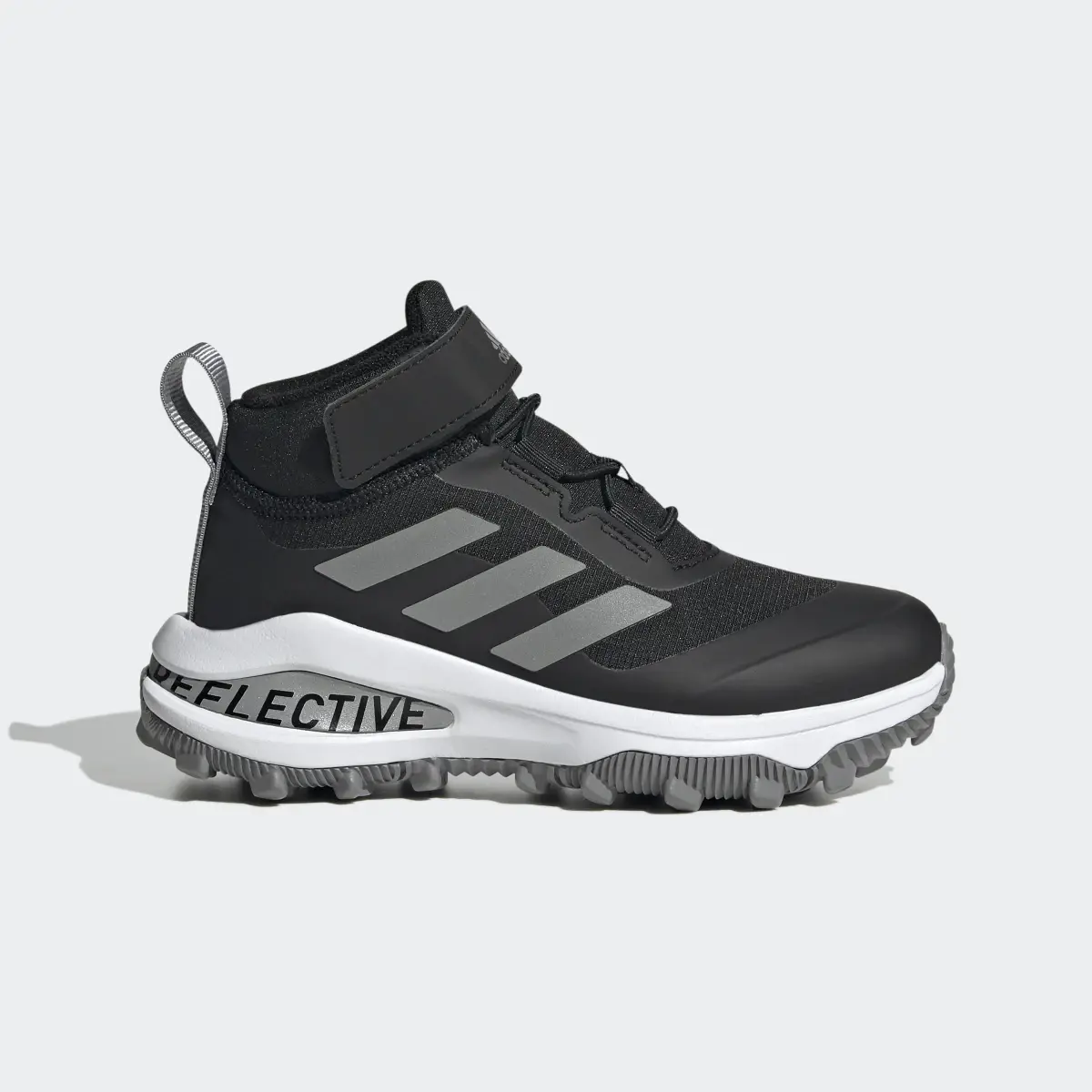 Adidas Fortarun All Terrain Cloudfoam Sport Running Elastic Lace and Top Strap Shoes. 2