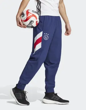 Adidas Ajax Amsterdam Icon Woven Tracksuit Bottoms. 3 Adidas Ajax Amsterdam Icon Woven Tracksuit Bottoms. 3