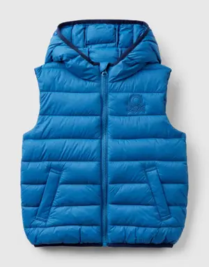 padded jacket with hood