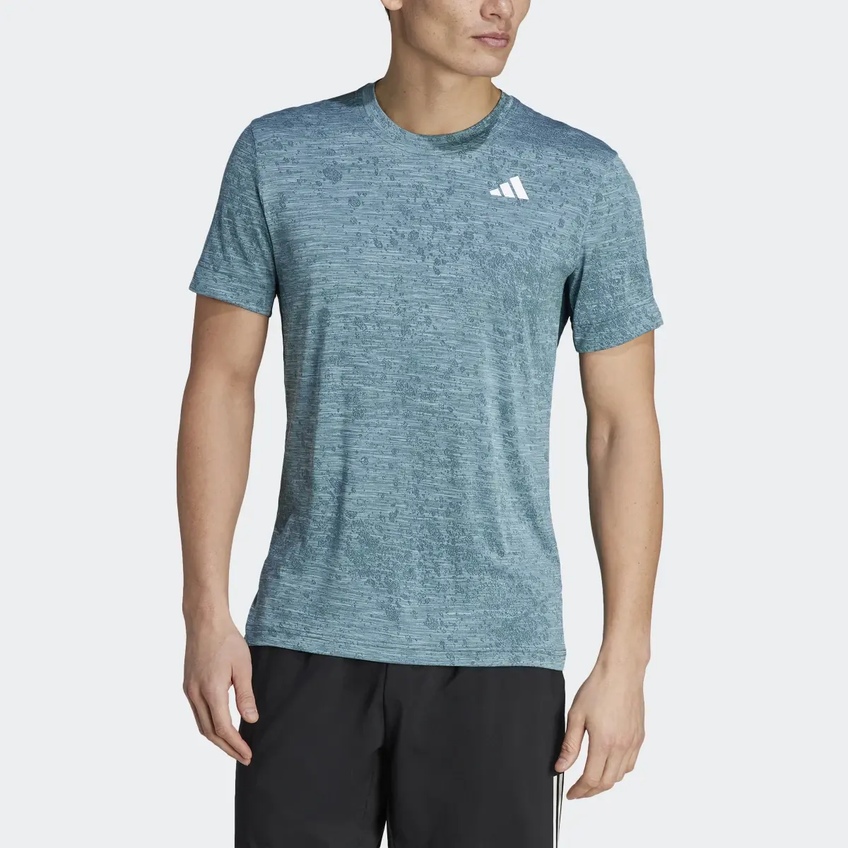 Adidas T-shirt de tennis FreeLift. 1