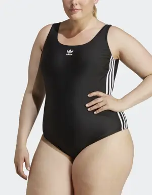 Adidas Adicolor 3-Stripes Swimsuit (Plus Size)